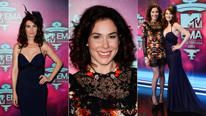 Illustration for article titled Awful Dresses and Hideous Hair at the MTV EMAs